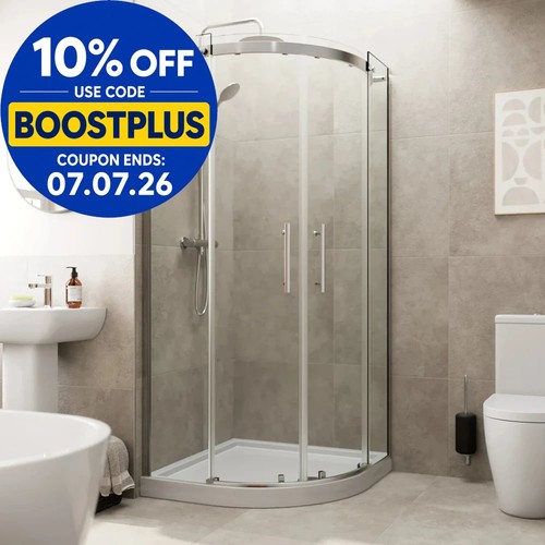 900mm quadrant shower - 900mm,