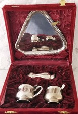 Vintage Silver Plated Cruet