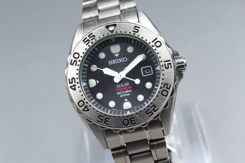 Exc seiko solar titanium - seiko,