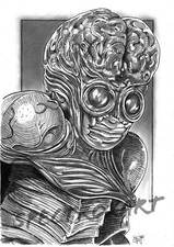 ORIGINAL ART "The Metaluna