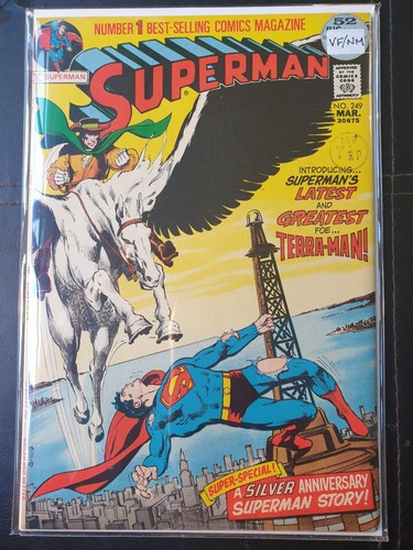 Superman 249 1st terra - 249, terra-man