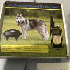 Rechargeable And Waterproof Dog Training Collar