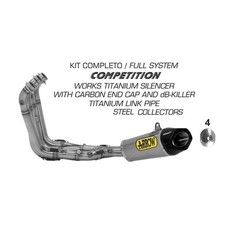 Full exhaust arrow competition - exhaust,