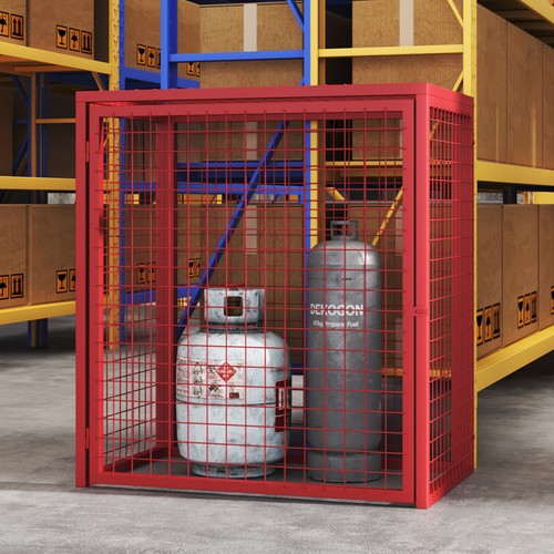 Lockable gas cylinder safety - lockable,