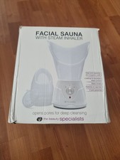 Rio Facial Sauna Steamer with Face Steam Inhaler Boxed