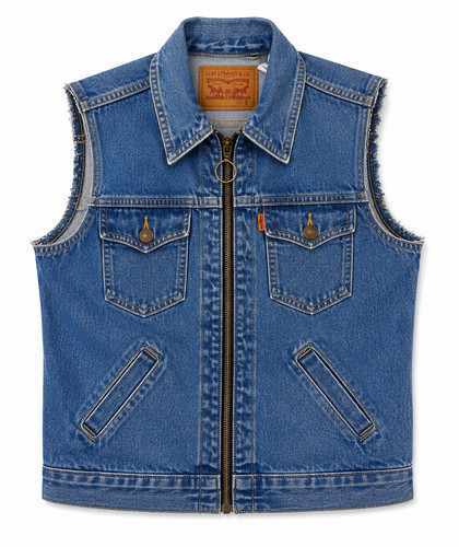 Levi denim vest men - vest, small