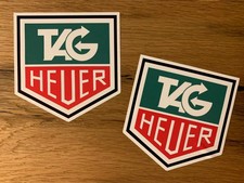 2x TAG Heuer Rally Stickers