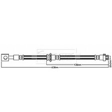 Brake Hose For Nissan Cabstar