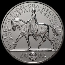 UK 5 Pounds 2002 Elizabeth II