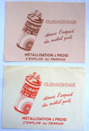 Buvards clinacrome gives - buvards,