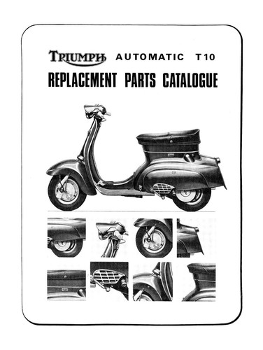 Triumph t10 parts - (1355),