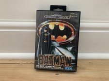 Batman Sega Mega Drive PAL UK Edition - Box + Cartridge - Tested - 90s Retro
