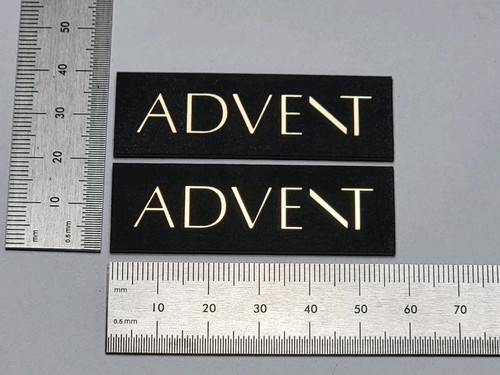 Advent speaker badge - badge, logo