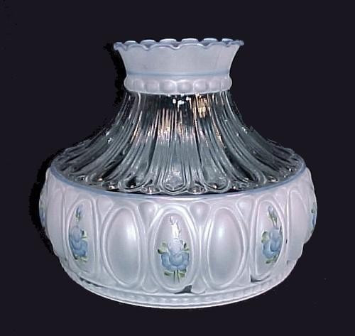 Aladdin glass oil lamp shade - aladdin,