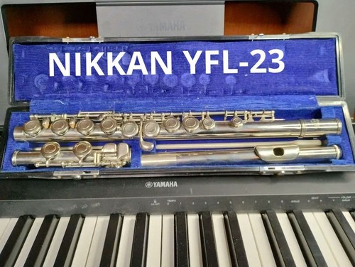 Vintage nikkan yfl flute - nikkan, yfl-23