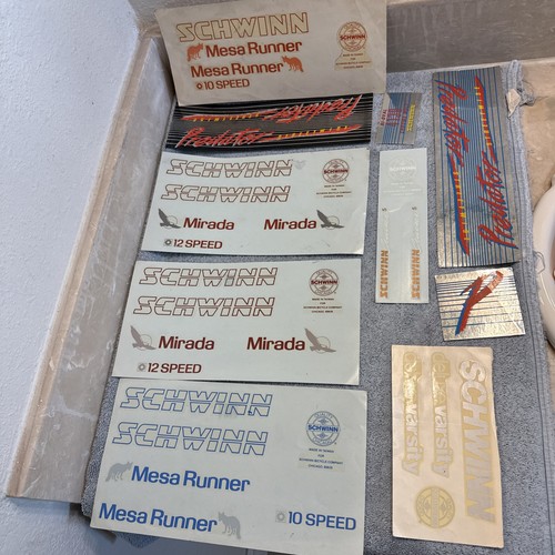 Schwinn bike decals predator - bike,