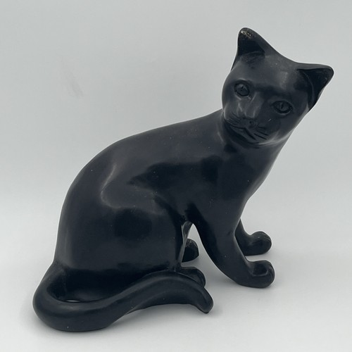 Black cat ornament - black, ornament-heavy