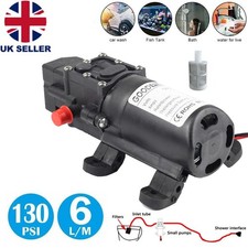 12V Water Pump 130PSI Self