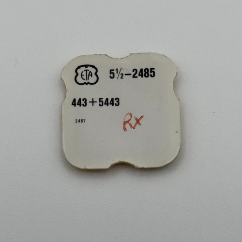 Eta 2485 setting - 5, 1/2