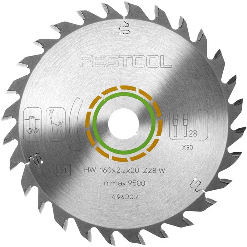 Festool 160mm tooth wood - 160mm,