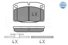 025 209 3915 MEYLE Brake Pad