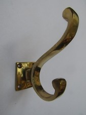 BRASS HAT AND COAT HOOKS