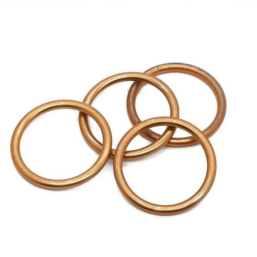 Copper exhaust header - exhaust,
