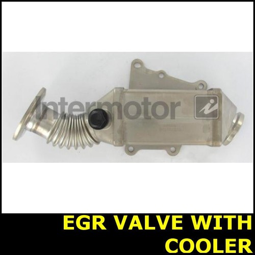 Egr valve with cooler - with,