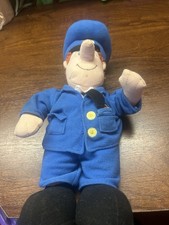 Postman Pat Talking Soft Plush Toy  2008 Special Delivery Service No Sound