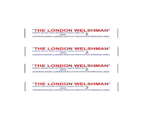 The london welshman advert - welshman,