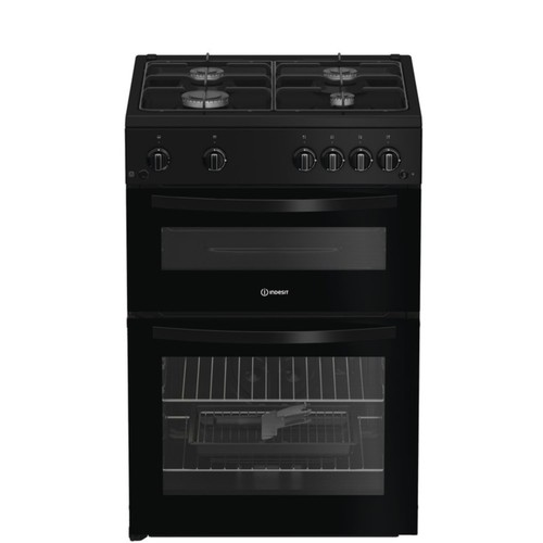 Indesit 60cm twin cavity gas - 60cm,