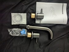 Crosswater MPRO 3 Hole Trim set bath filler tap Slate Finish Brand New