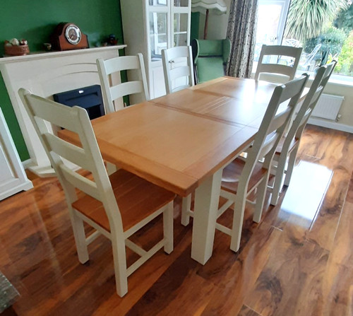 Devon oak extendable dining - devon,