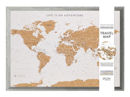Travel cork board world - travel,