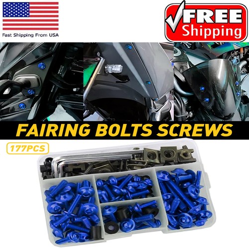 Motorcycle fairing bolt kit - bolt,