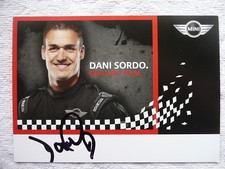 DAVID RICHARDS PRODRIVE SIGNED MINI WRC OFFICIAL PHOTOCARD