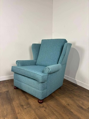 Contemporary teal wing - wing, back