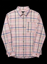 EUC A.P.C. Men's Pink Plaid