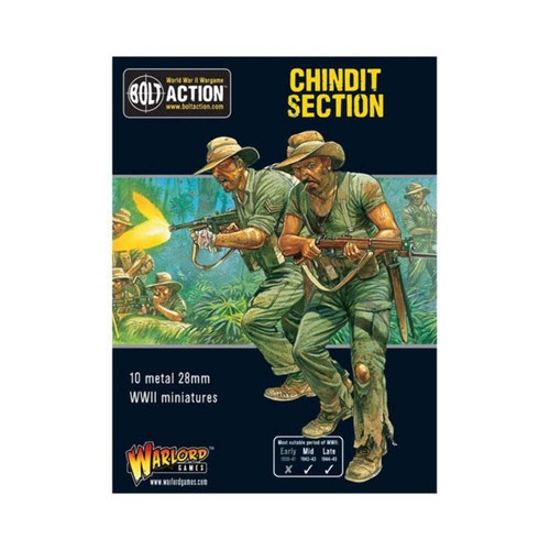 Bolt action chindit section - action,