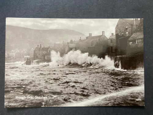 Rough sea staithes - rough,