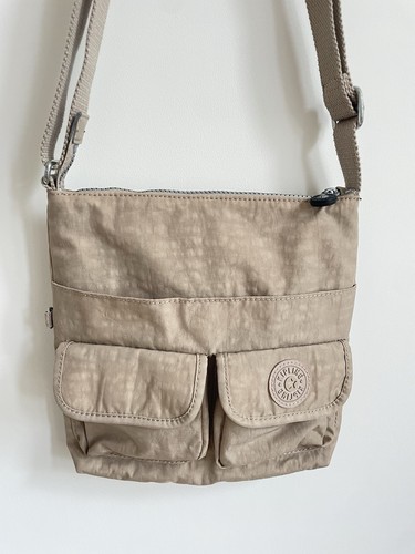 Kipling beige crossbody
