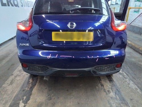Rear bumper blue - bumper,