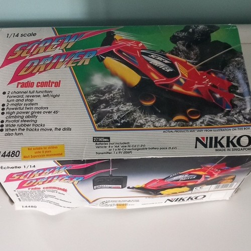 Nikko screw driver - driver, scale