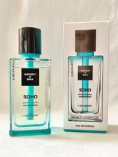 SUPERDRY SOHO EAU DE TOILETTE 100ML MENS FRAGRANCE NEAR FULL