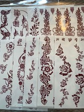 Temporary Henna Tattoo Sticker