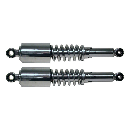 Chrome shock absorbers 335mm - chrome,
