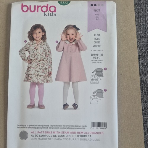 Burda kids 9332 - burda, children's