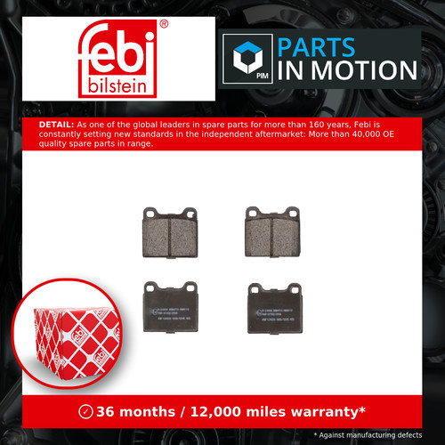 Brake pads set - brake, volvo
