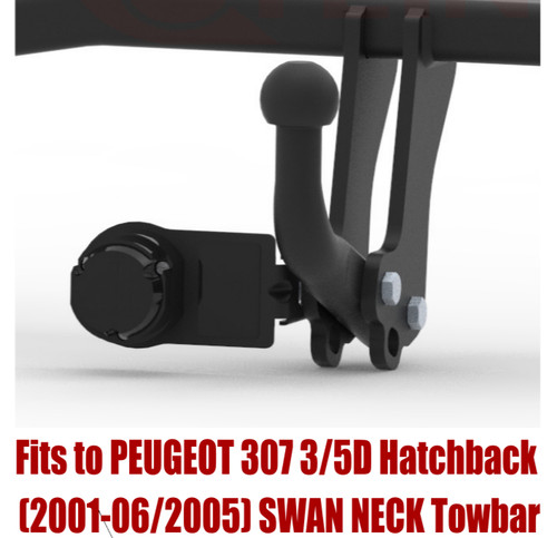 Swan neck tow - bar, peugeot