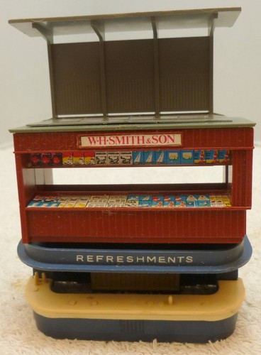 Vintage station platform kiosk - station,